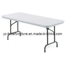 Mesa de plástico HDPE al aire libre (YC-T89)